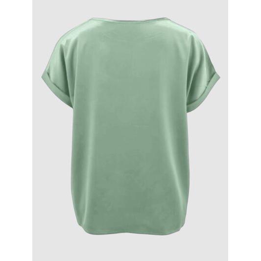 Round Neck Short Sleeve T-Shirt