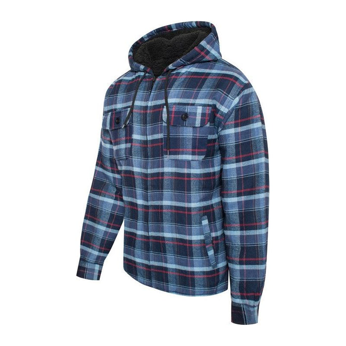 Men's Flannel Sherpa Lining Jacket