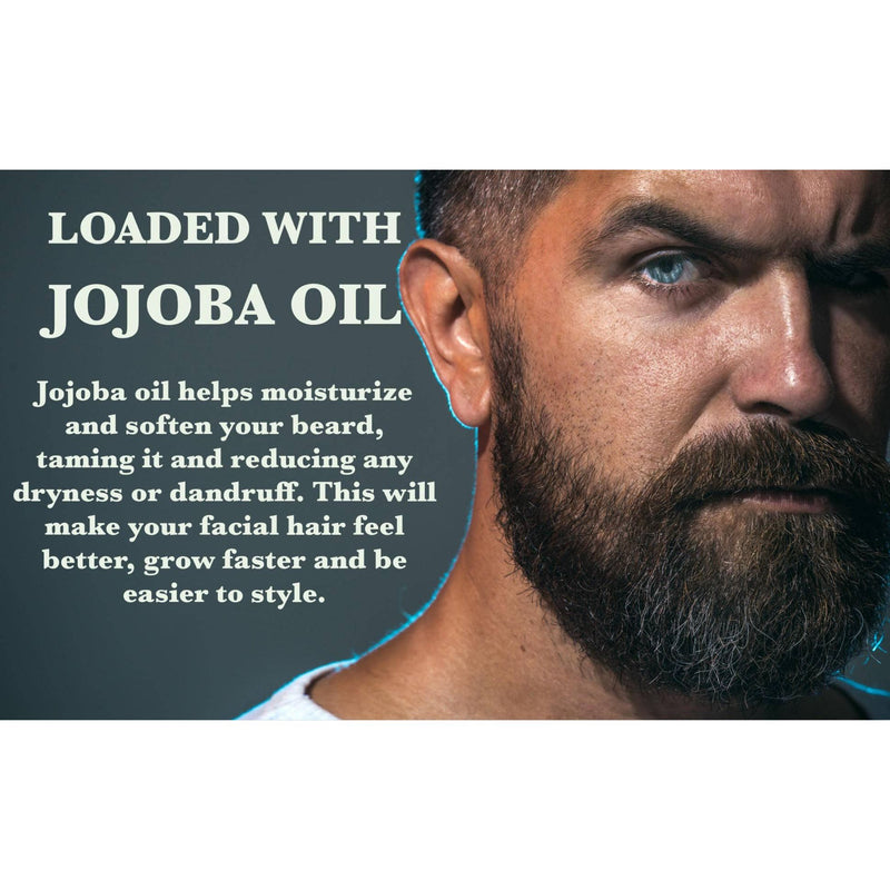 Mill's Beauty Supply GBS BEARD OIL WITH JOJOBA + GRAPESEED OIL -  1oz Beard Oil