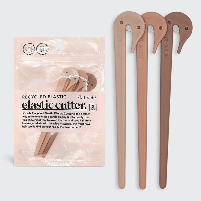 Kitsch - Elastic Cutters 3Pc Set - Multi-Colour