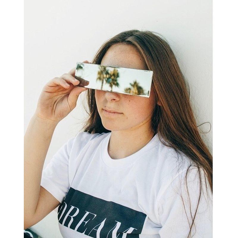 zeroUV Photo Censorship Sunglasses One Piece Black Bar Novelty 8669 Sunglasses