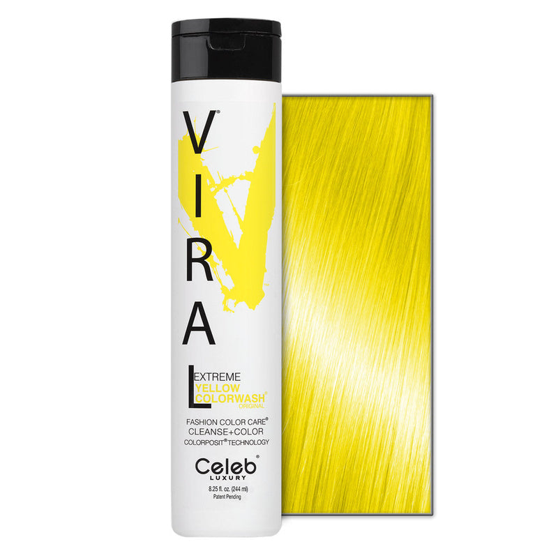 Celeb Luxury Celeb Luxury Viral Extreme Yellow Colorwash 8.25 Oz Shampoo