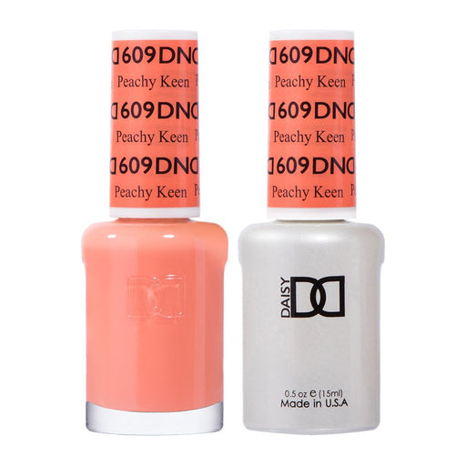 DND - Peachy Keen #609 - DND Gel Duo 1oz.