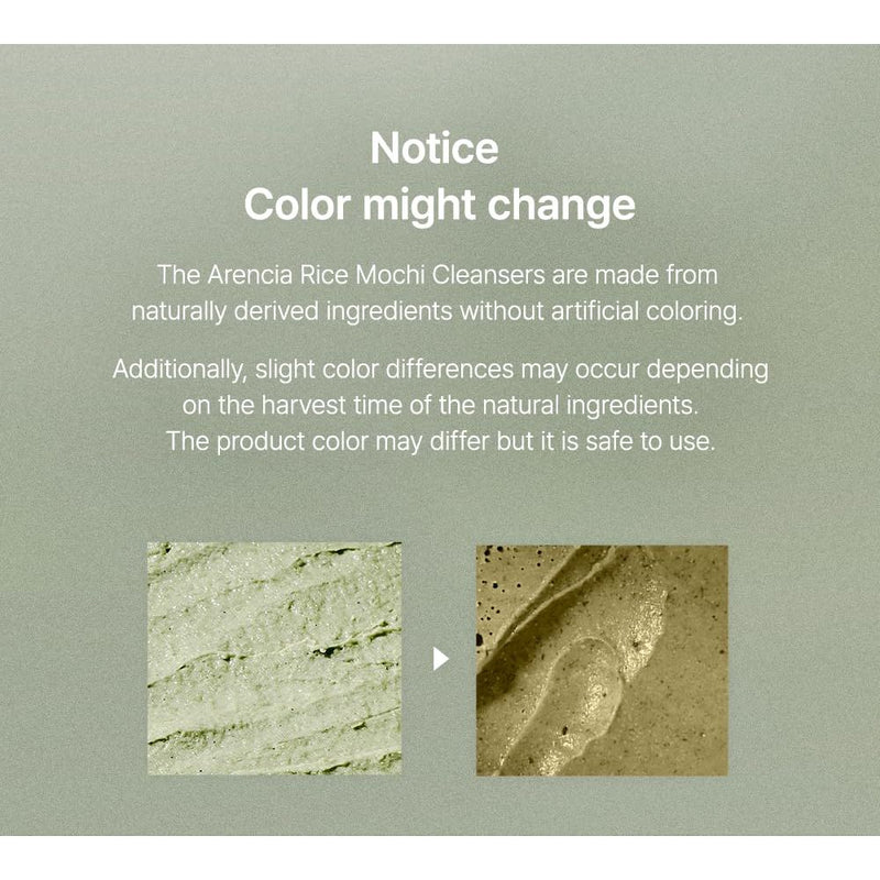 AsiaBeautyMall Arencia Fresh Green Rich Mochi Cleanser Face Cleanser