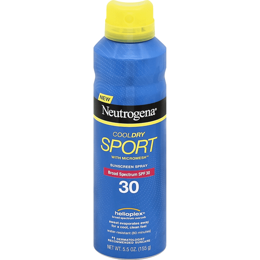 Neutrogena Neutrogena Sunscreen, CoolDry Sport, Spray, Broad Spectrum SPF 30 Sunscreen