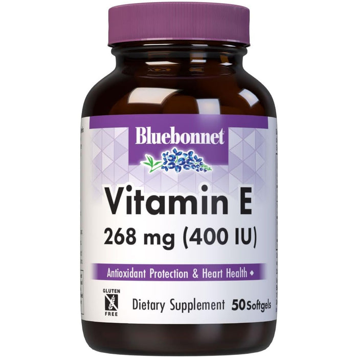 Bluebonnet Nutrition - Natural Vitamin E Mixed Tocopherols 400 IU - 100 Softgels