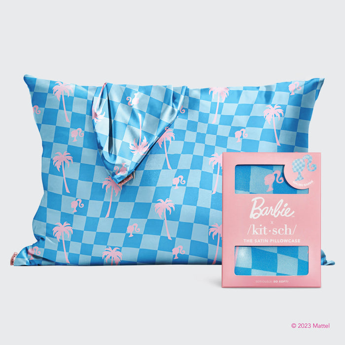 Barbie x Kitsch Satin Pillowcase - Malibu