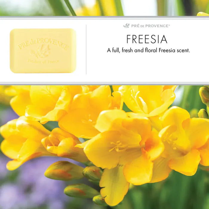 Pre De Provence Freesia Shea Butter Enriched Vegetable Soap 150g