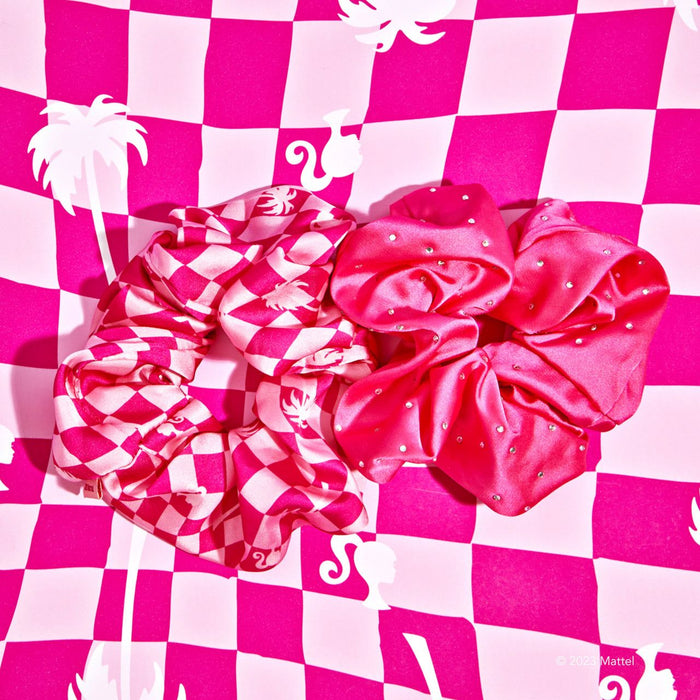 Kitsch - Barbie X Kitsch Satin Scrunchies 2Pc