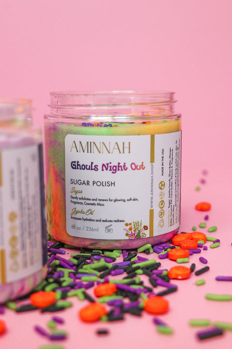 Aminnah "Ghouls Night Out" Sugar Scrub