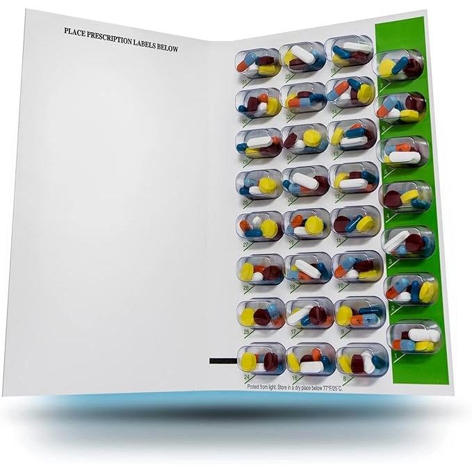 Omnicell Blister Medcard 30Ud EA 500 Stock Pillbox