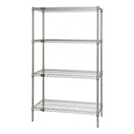 Regency 18"D x 42"W Stainless Steel Wire Shelves (4-Pack) Shelving