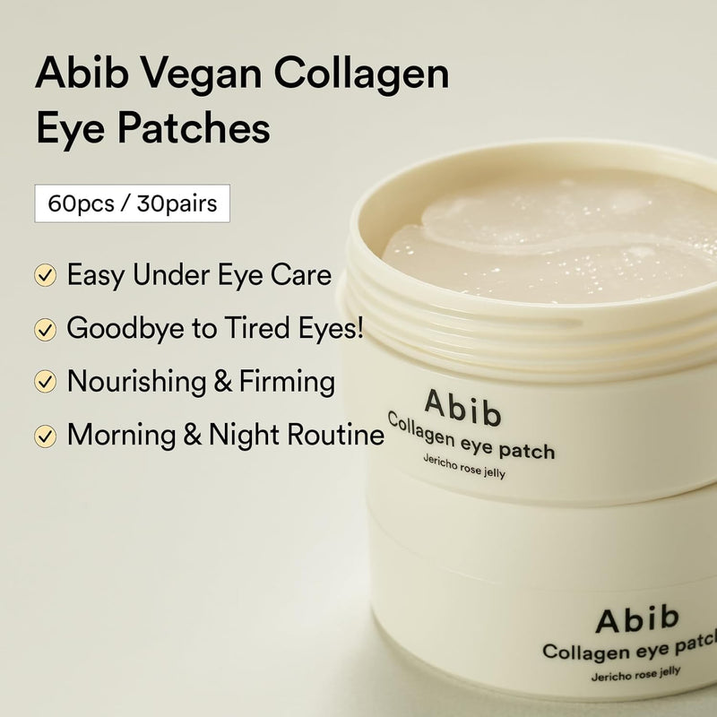 AsiaBeautyMall Abib Collagen Eye Patch Eye Mask Light Gray