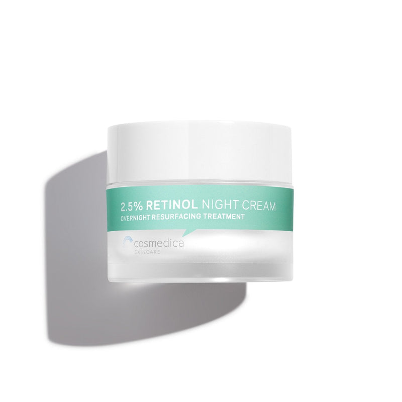 Cosmedica Skincare 2.5% Retinol Facial Night Cream Moisturizers