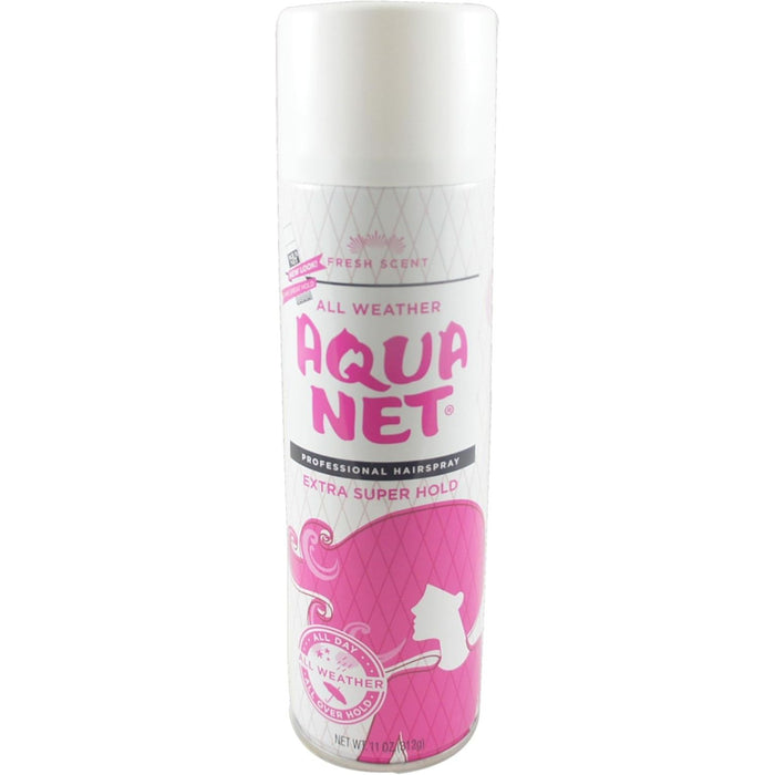 Aqua Net Professional Hair Spray Extra Super Hold Fresh Fragrance 11 oz