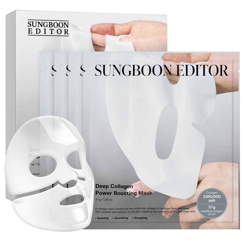 AsiaBeautyMall Sungboon Editor Deep Collagen Power Boosting Mask Face Mask Lavender