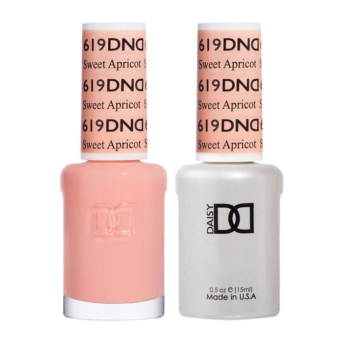 DND - Sweet Apricot #619 - DND Gel Duo