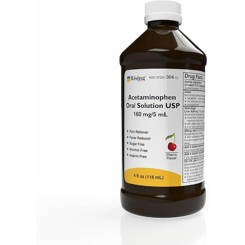Rising Acetamin Sl 160Mg/5Ml 118Ml Chy Medicine & Drugs