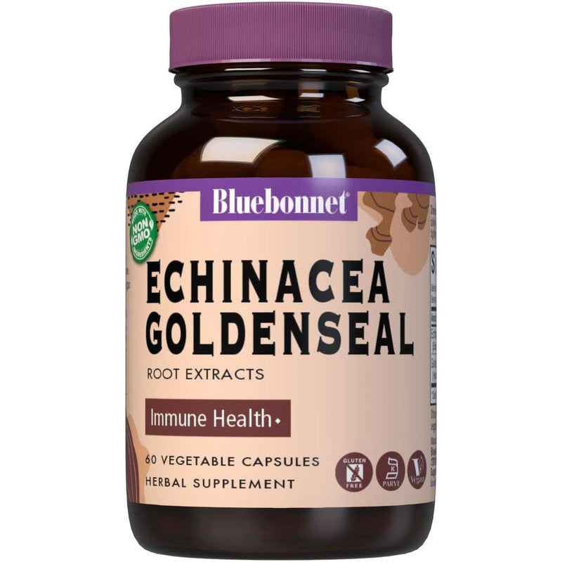 Bluebonnet Bluebonnet?s Standardized Echinacea Root Extrac  200 mg, 60 Vegetable Capsules Dietary Supplements