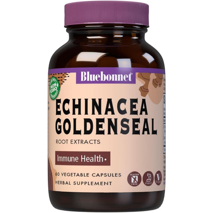 Bluebonnet?s Standardized Echinacea Root Extrac  200 mg, 60 Vegetable Capsules