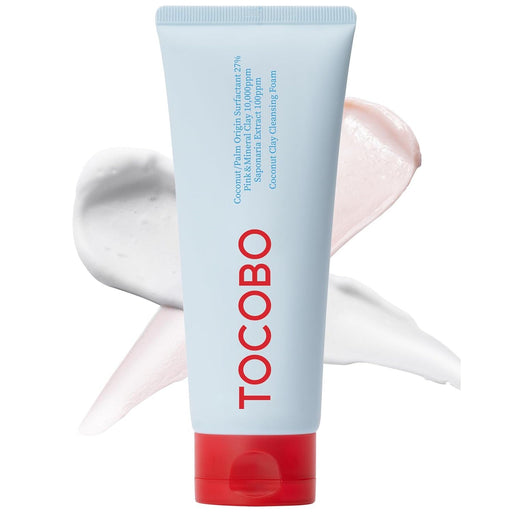 AsiaBeautyMall TOCOBO Coconut Clay Cleansing Foam Face Cleanser