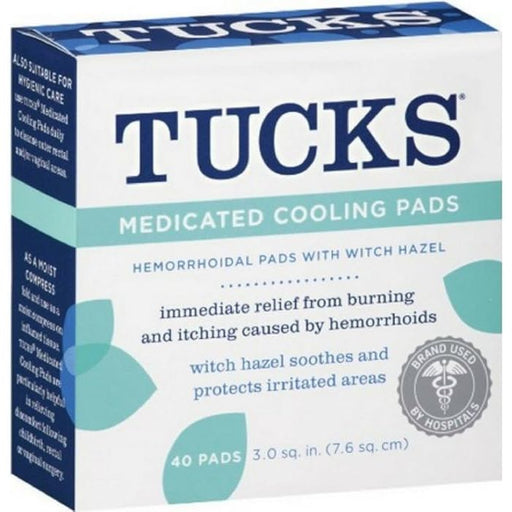 Tucks Tucks, Medicated Cooling Pads 40 count Cooling Pads