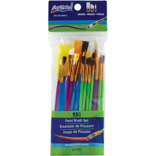 ArtSkills ArtSkills Paint Brush Set 25 Pieces (PA-1986) Accessories