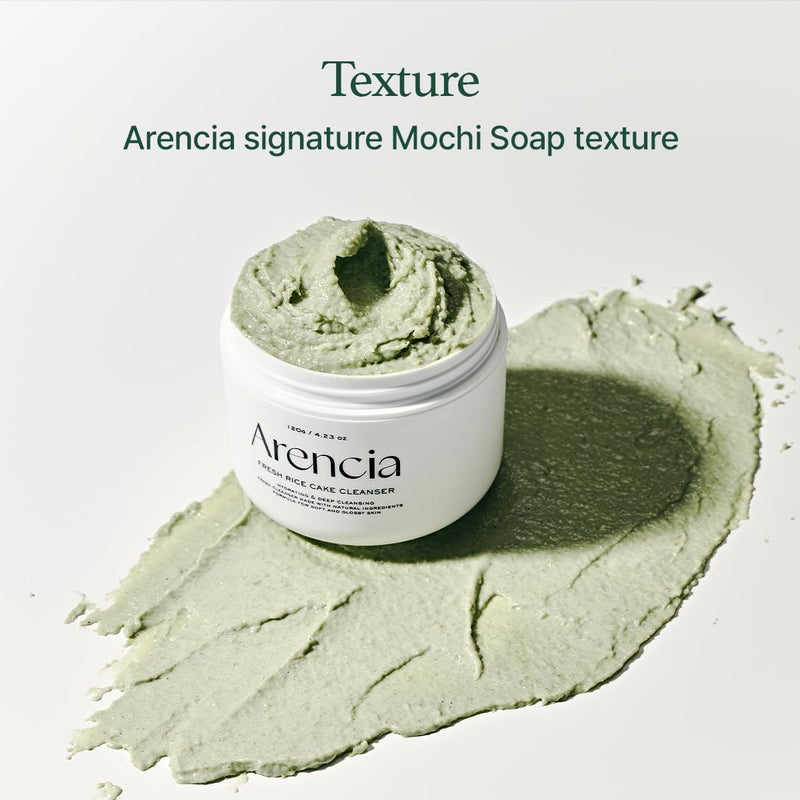 AsiaBeautyMall Arencia Fresh Green Rich Mochi Cleanser Face Cleanser