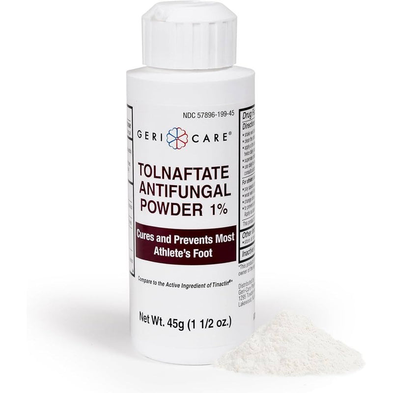 GeriCare Tolnaftate Antifungal Powder 1% (45g / 1.5 oz) Medicine & Drugs