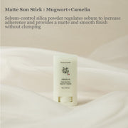AsiaBeautyMall Beauty of Joseon Matte Sun Stick : Mugwort+Camelia SPF 50+ PA++++ (2-Pack) Sunscreen