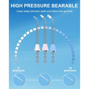 MySmile MySmile® 10 PCS Jet Tips Set | Compatible with OLED Flossers Power Dental Flossers