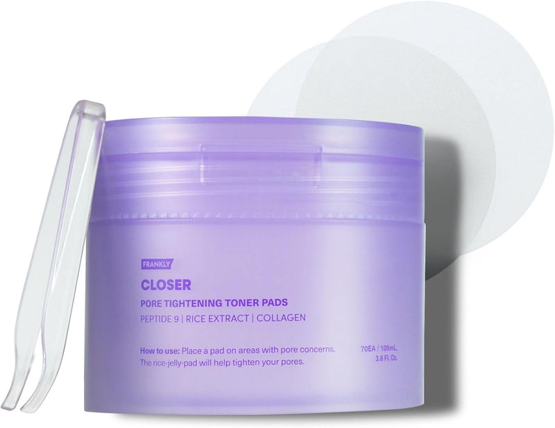 AsiaBeautyMall Frankly Closer Pore Tightening Toner Pads Toner Lotion White Smoke