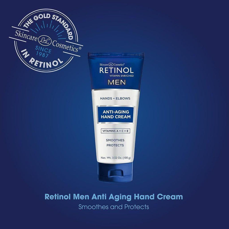 Retinol Retinol Men Anti-Aging Hand Cream 3.4 Oz Hand Cream