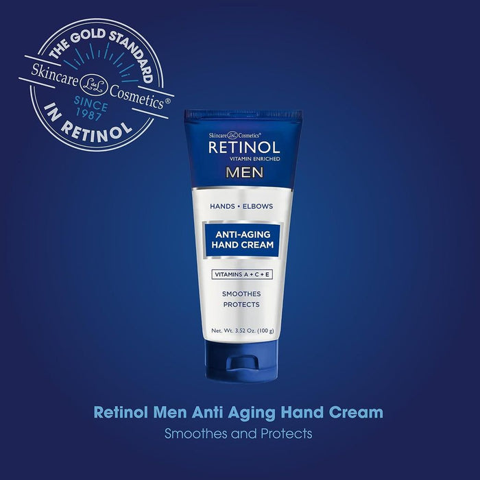 Retinol Men Anti-Aging Hand Cream 3.4 Oz