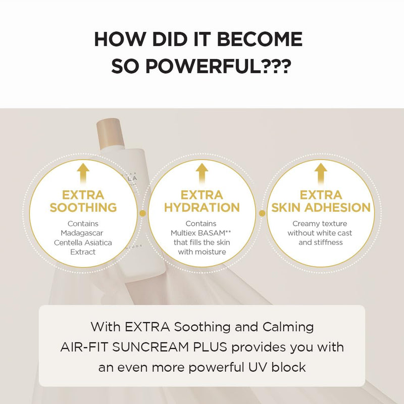 AsiaBeautyMall SKIN1004 Madagascar Centella Air-Fit Suncream Plus Sunscreen