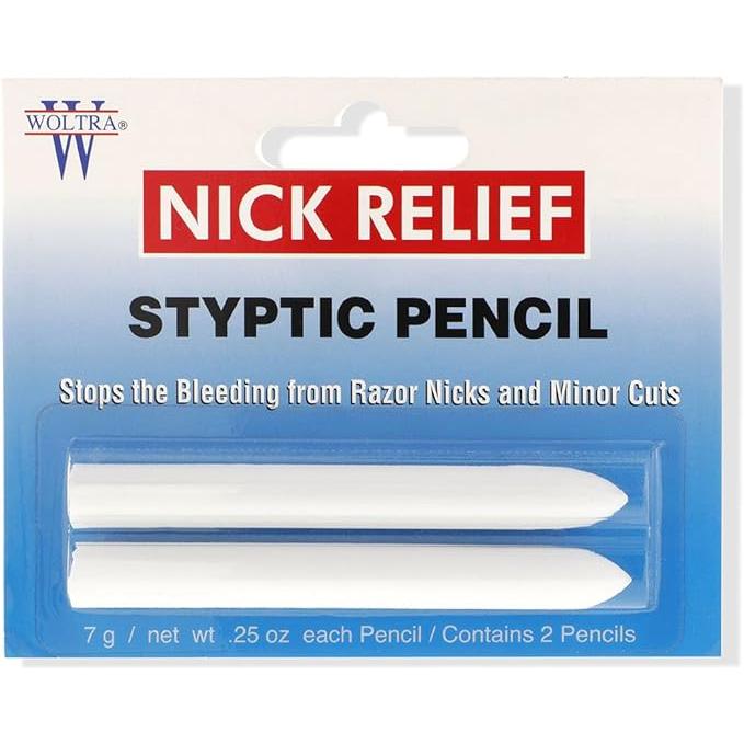 Woltra Nick Relief Styptic Pencil 2 Ea