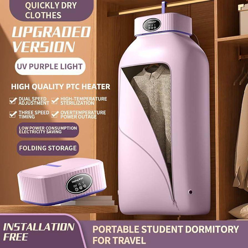 SmartPursue™ Portable Clothes Dryer for Apartments Cloth Dryer