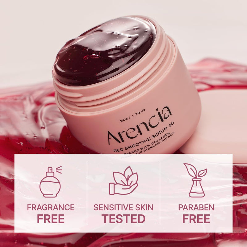 AsiaBeautyMall Arencia Red Smoothie Serum 30 Serum