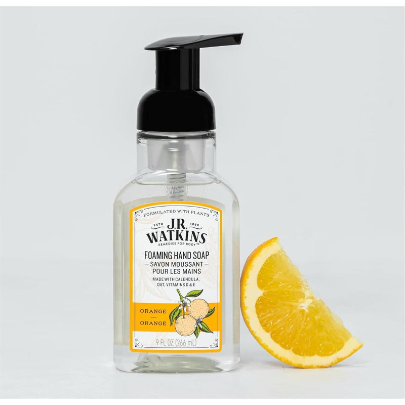 J.R. Watkins J.R. Watkins Orange Foaming Hand Soap 9 oz Foaming Hand Soap