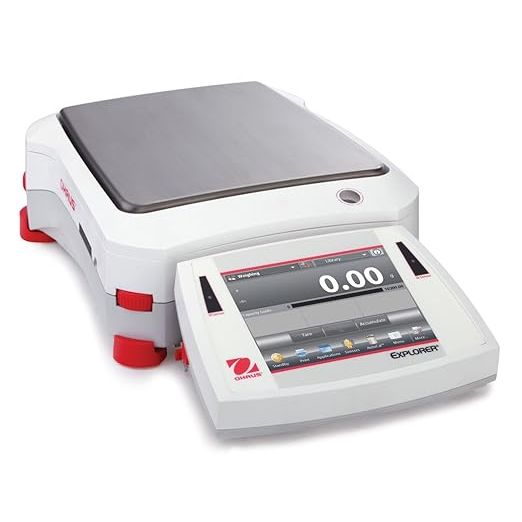 OHAUS Ohaus Explorer Precision Balance - 6200g Capacity x 0.1g Readability (EX6200) Science & Laboratory