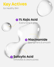 AsiaBeautyMall NINELESS B-Boost 1% Kojic Acid Toner Toner Lotion White Smoke