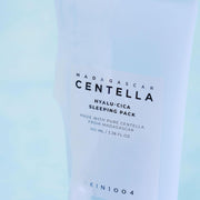 AsiaBeautyMall SKIN1004 Madagascar Centella Hyalu-Cica Sleeping Pack Face Mask Light Steel Blue