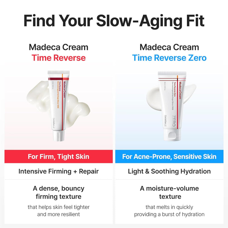 AsiaBeautyMall Centellian24+ Madeca Cream Time Reverse Zero Moisturizer White Smoke