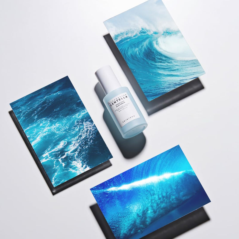 AsiaBeautyMall SKIN1004 Madagascar Hyalu-Cica Blue Serum Serum