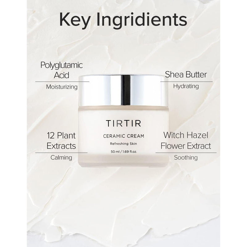 AsiaBeautyMall TirTir Ceramic Cream Moisturizer