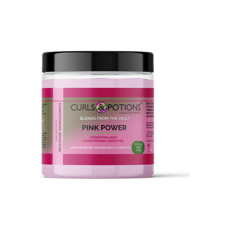 Curls & Potions Blends Pink Power Deep Conditioning Smoothie Conditioner