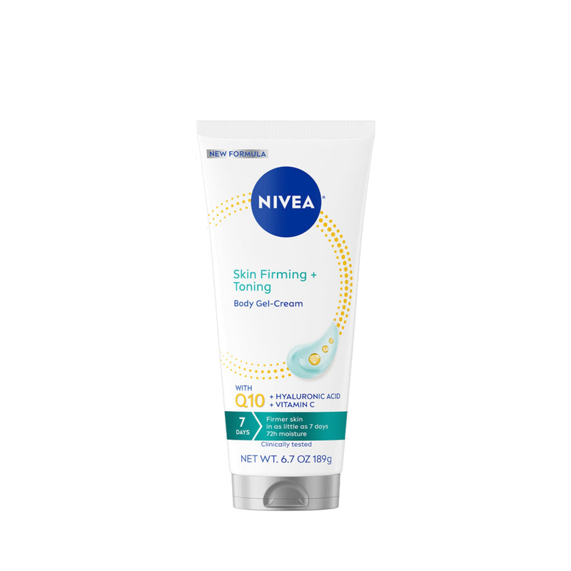 Nivea Nivea Skin Firming & Toning Gel Cream Tube 6.7oz Toning Gel Cream White Smoke