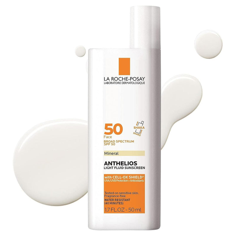 La Roche-Posay La Roche-Posay Anthelios Light Fluid Sunscreen SPF 50 1.7oz Sunscreen