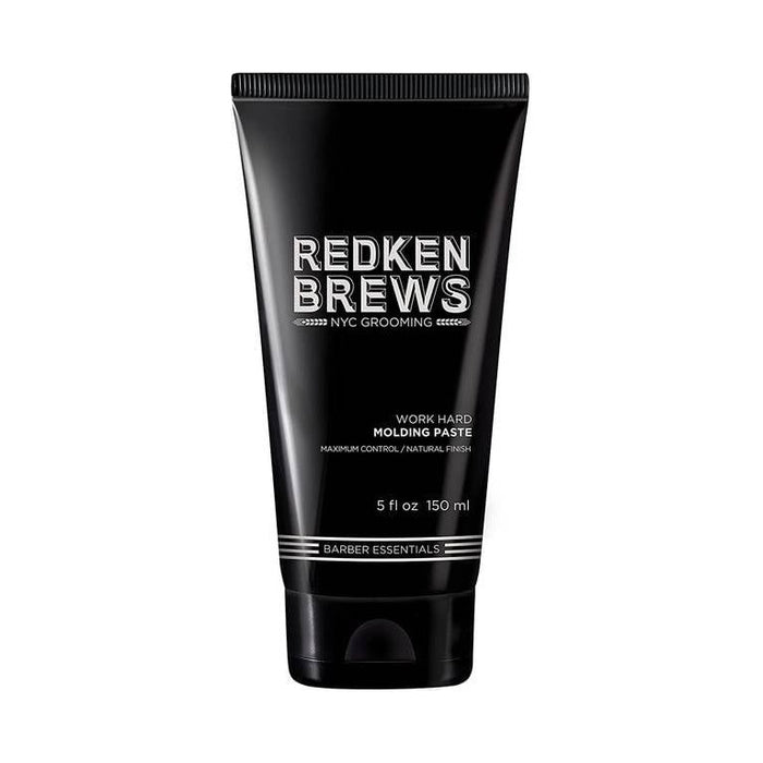 Redken Brews Work Hard Molding Hair Paste for Men, 5 Oz