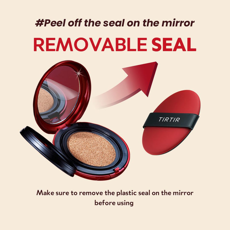 AsiaBeautyMall TIRTIR Mask Fit Red Cushion 21N Ivory Foundation